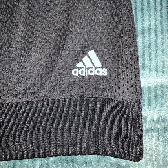 Adidas Mesh Long Sleeve Cover Up - Picture 3 of 5